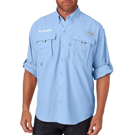 Columbia PFG Men’s button down fishing shirt size large
