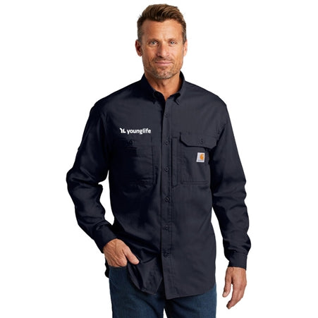 Carhartt Force Ridgefield Solid Long Sleeve Shirt – Young Life Store