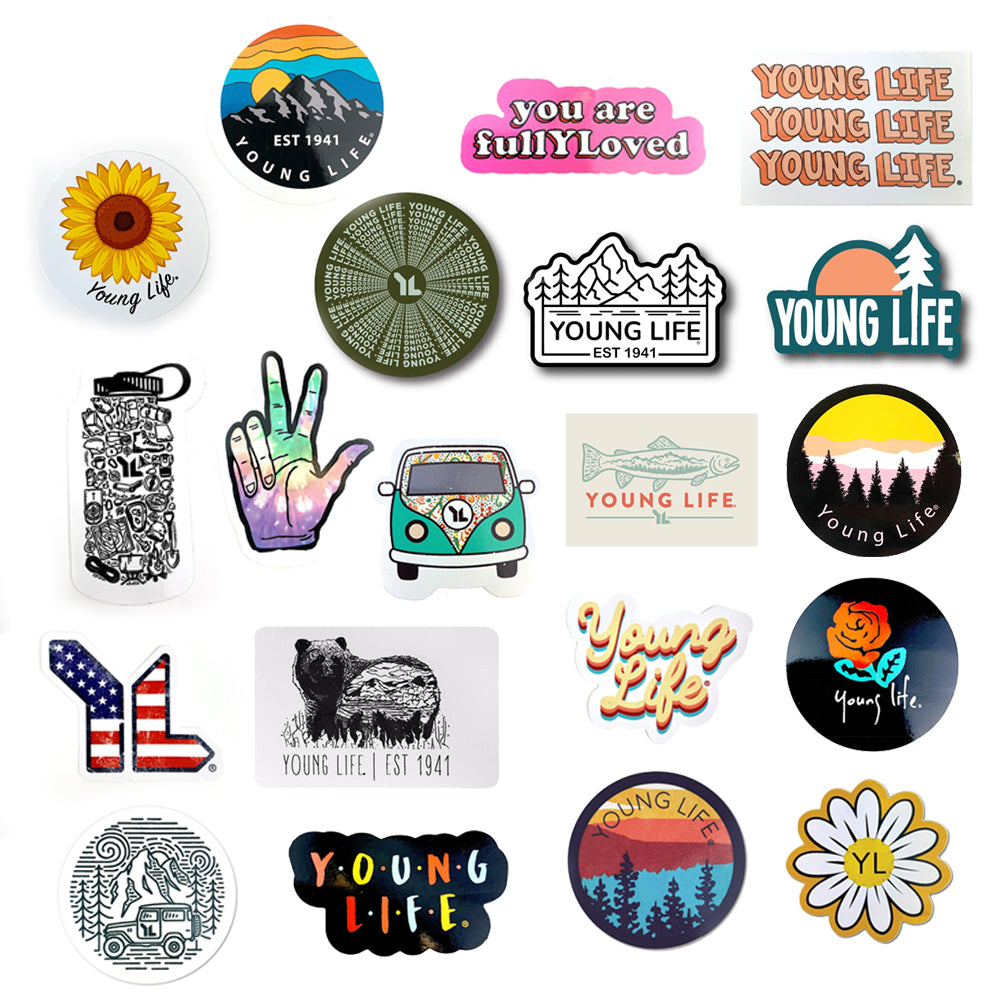 Design Stickers – Young Life Store