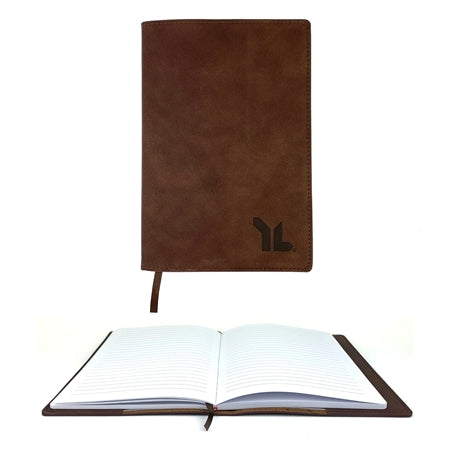 Refillable Leather Journal (Lined Paper) - Genuine Leather by