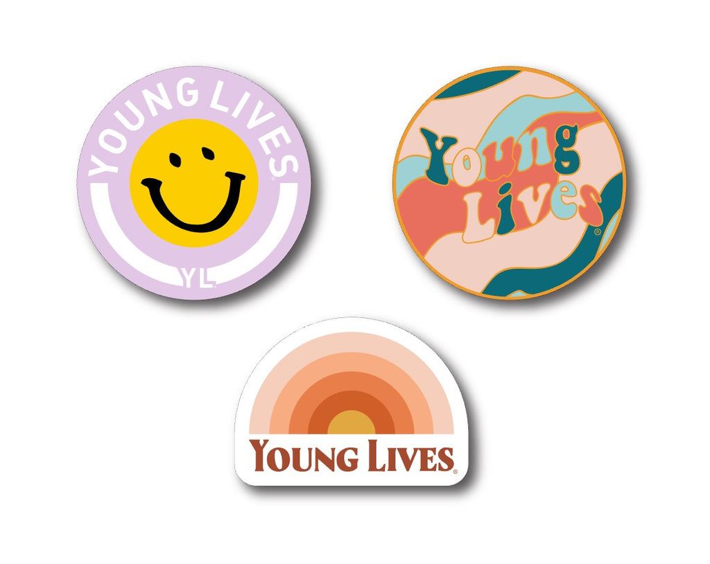 YL Logo Multicolor Decal